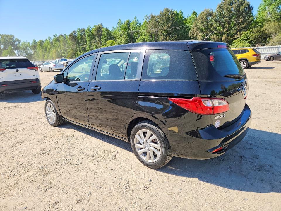2012 Mazda 5 VIN JM1CW2BL7C0131199 COPART salvage auction — FRONT END, Id - Salvage Certificate Of Title, sold $750 on 2026-07-07 (photo 2)