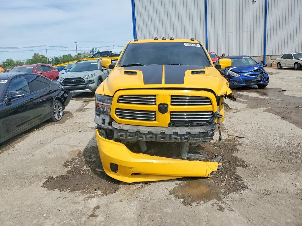 2016 Ram 1500 VIN 1C6RR7MT8GS322577 COPART salvage auction — FRONT END, IN - CERTIFICATE OF TITLE, sold $3,500 on 2026-08-22 (photo 5)
