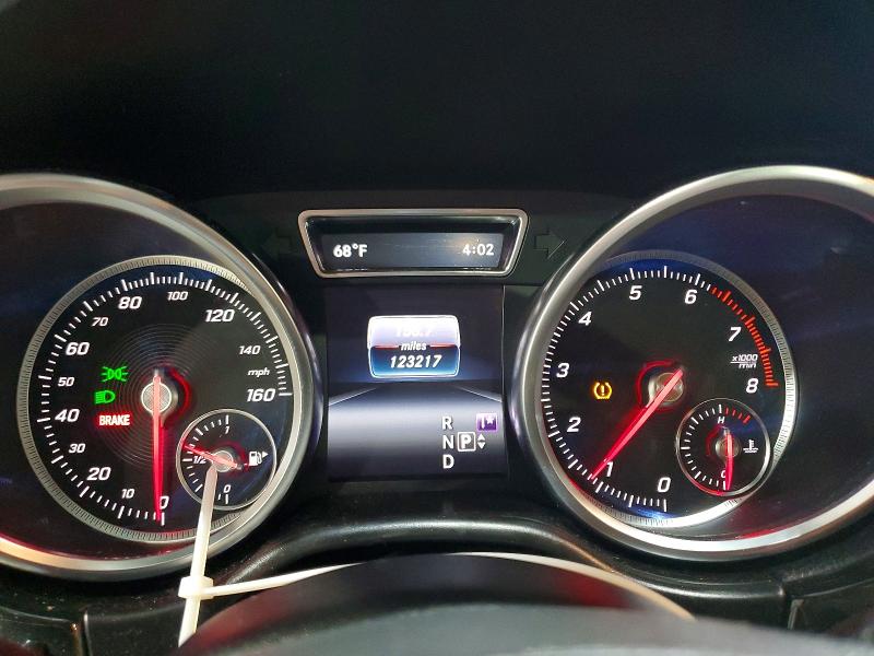 2017 Mercedes-benz Gle VIN 4JGDA5HB4HA949375 COPART salvage auction — FRONT END, Nh - Cert Of Title-Salvage, sold $6,000 on 2026-07-09 (photo 9)