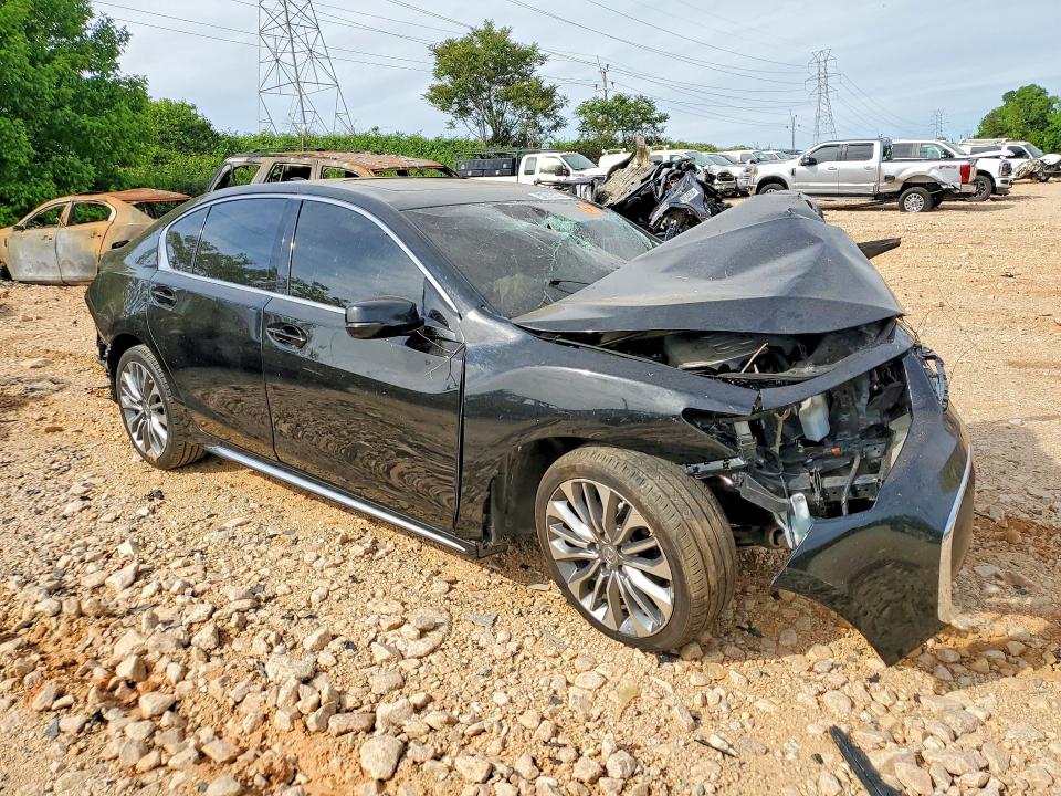 2018 Acura RLX VIN JH4KC1F56JC001368 COPART salvage auction — ALL OVER, Nc - Salvage Certificate Of Title, sold $325 on 2026-07-13 (photo 4)