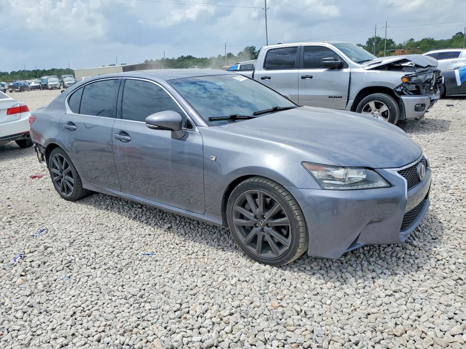 2015 Lexus Gs VIN JTHBE1BL3FA019229 COPART salvage auction — REAR END, Tx - Salvage Vehicle Title, sold $550 on 2026-07-20 (photo 4)