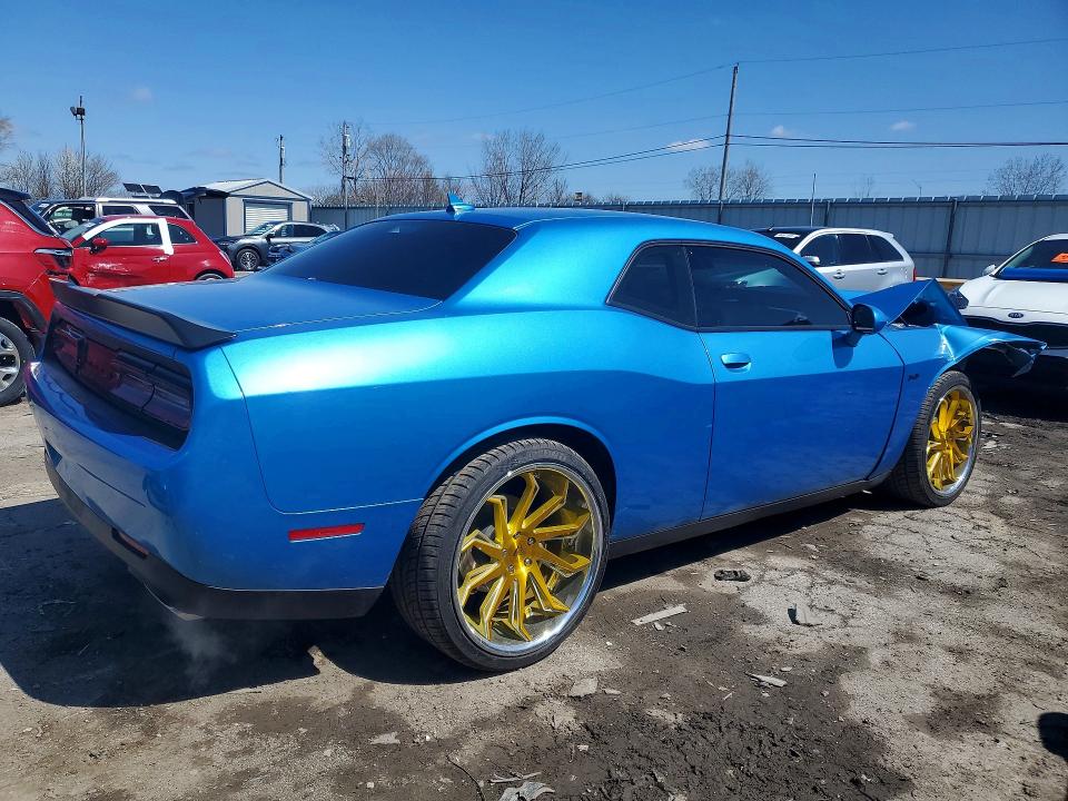 2023 Dodge Challenger VIN 2C3CDZBT3PH669967 COPART salvage auction — FRONT END, IN - CERT OF TITLE-SALVAGE TITLE, sold $8,600 on 2026-08-31 (photo 3)