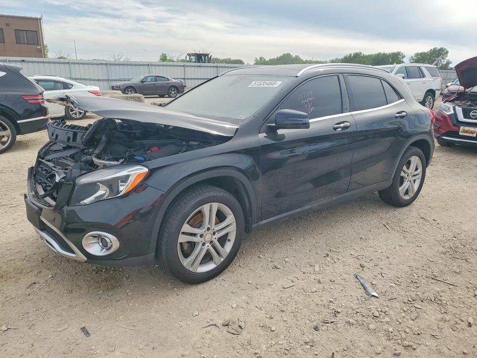 2018 Mercedes-benz Gla-klasse VIN WDCTG4GB1JJ370547 COPART salvage auction — FRONT END, Mo - Junking Certificate, sold $3,100 on 2026-07-07 (photo 1)