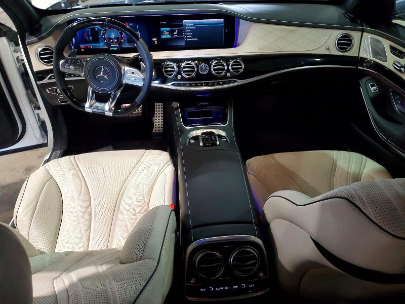 2020 Mercedes-benz S class VIN WDDUG8JBXLA517385 COPART salvage auction — WATER/FLOOD, Mi - Cert Of Title-Flood Reblt Salv, sold $30,500 on 2026-07-15 (photo 8)