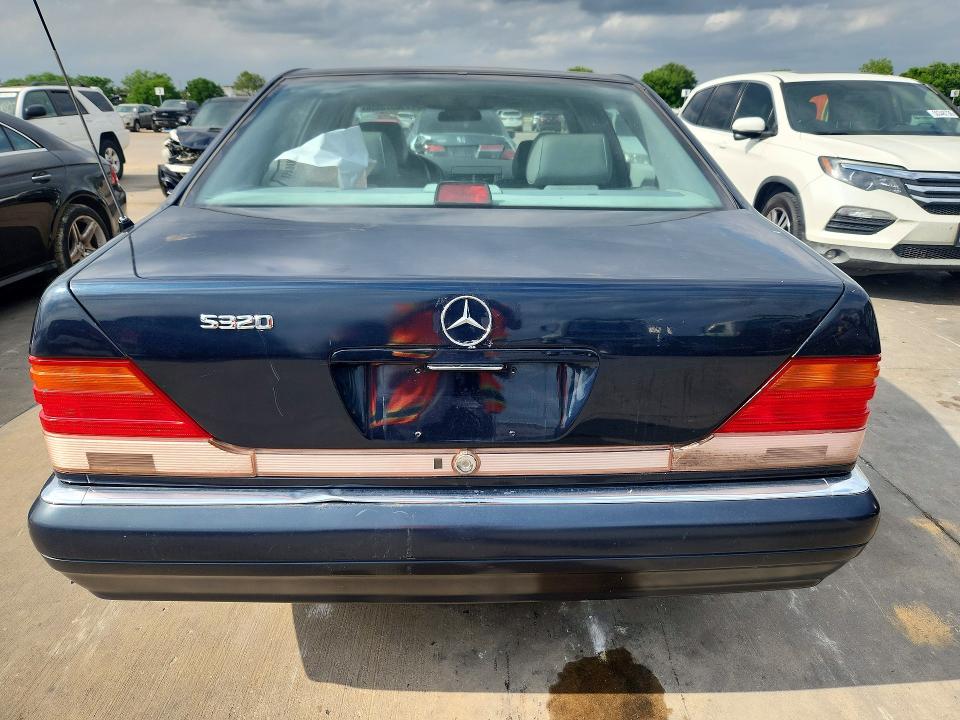 1997 Mercedes-benz S class VIN WDBGA33G5VA366493 COPART salvage auction — MINOR DENT/SCRATCHES, Ga - Certificate Of Title (P), sold $3,750 on 2026-07-06 (photo 6)
