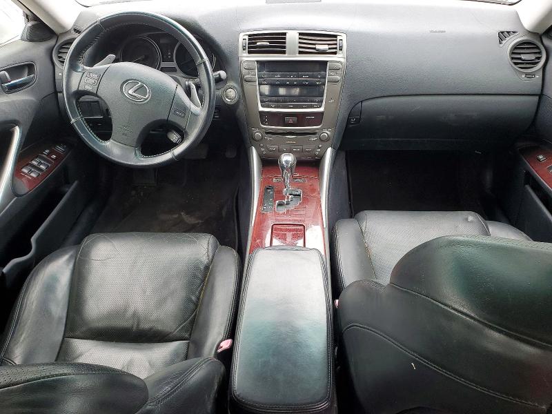 2007 Lexus Is 250 VIN JTHBK262X72049744 COPART salvage auction — FRONT END, Wa - Aff In Lieu Of Title - Rebuilt, sold $175 on 2026-07-31 (photo 8)