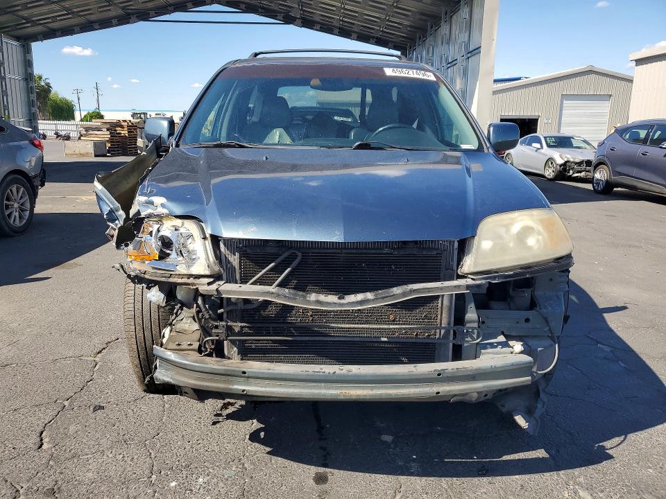 2005 Acura Mdx VIN 2HNYD18815H518526 COPART salvage auction — FRONT END, CA - SALVAGE CERTIFICATE, sold $350 on 2026-07-09 (photo 5)