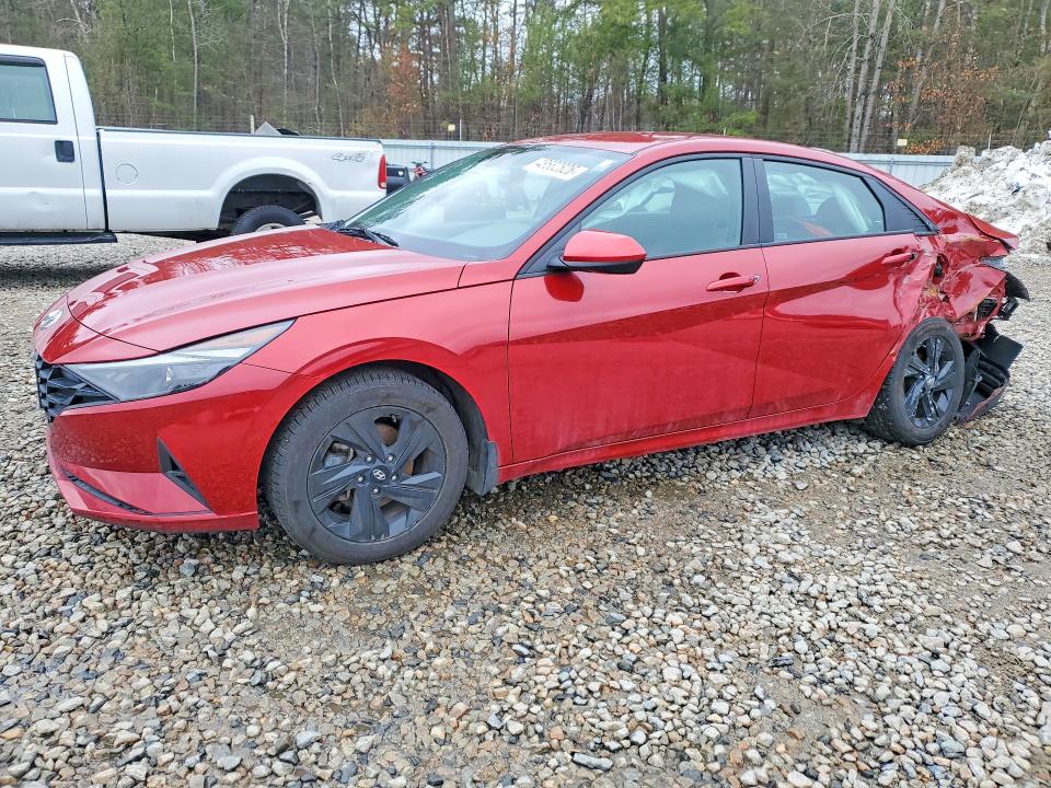 2023 Hyundai Elantra VIN KMHLM4AG0PU375518 COPART salvage auction — SIDE, Me - Cert Of Title-Salvage Collisio, sold $3,200 on 2026-07-09 (photo 1)