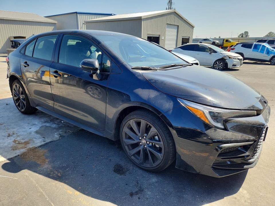 2026 Toyota Corolla VIN JTDBCMFE6T3115196 COPART salvage auction — REAR END, Ca - Salvage Certificate, sold $8,800 on 2026-07-09 (photo 4)