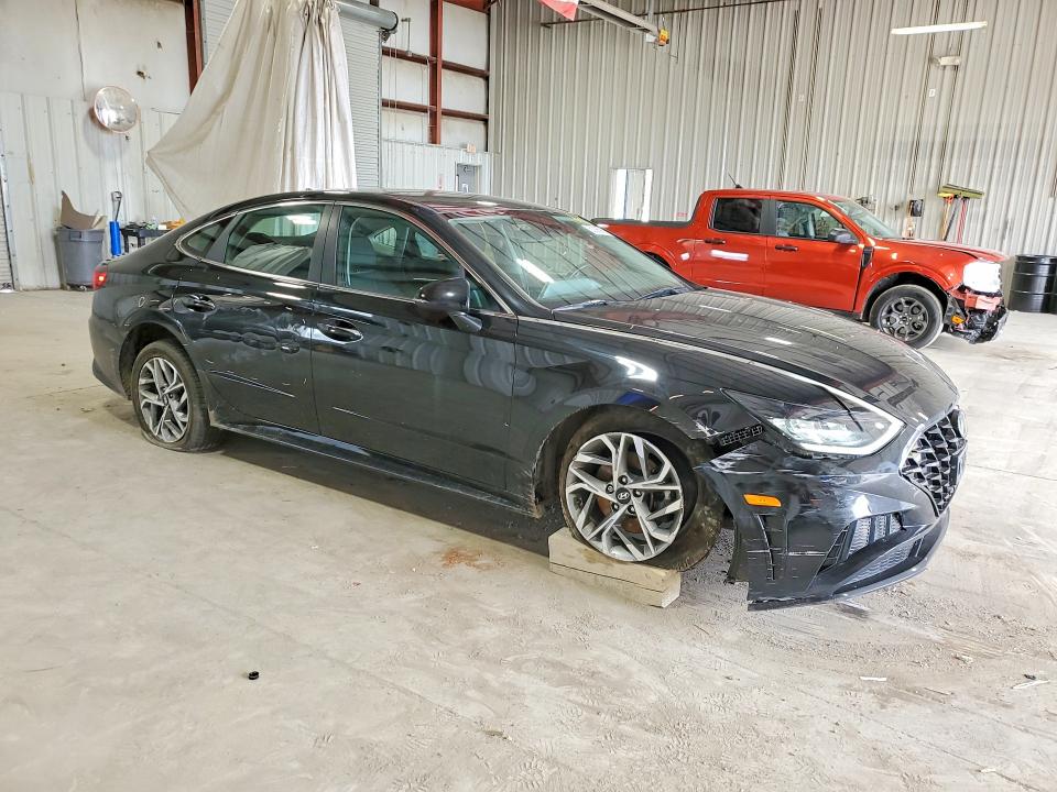 2020 Hyundai Sonata VIN 5NPEF4JA3LH024142 COPART salvage auction — FRONT END, Salvage Title, sold $1,900 on 2026-07-20 (photo 4)