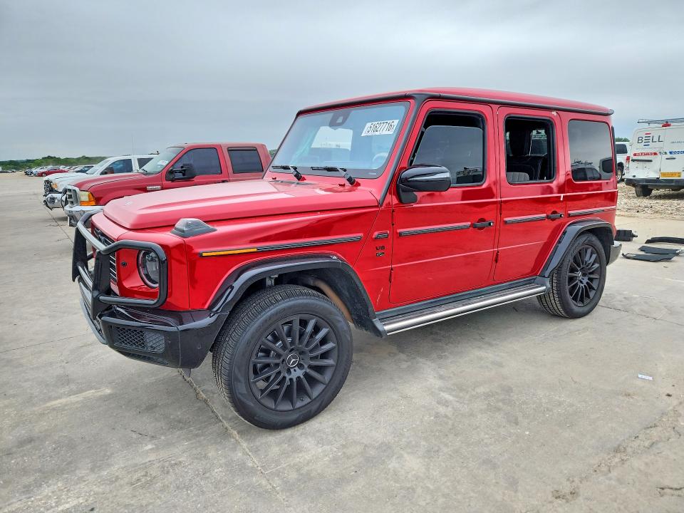 2021 Mercedes-benz G-klasse VIN W1NYC6BJ2MX421470 COPART salvage auction — SIDE, TX - CERTIFICATE OF TITLE, sold $52,500 on 2026-07-23 (photo 1)