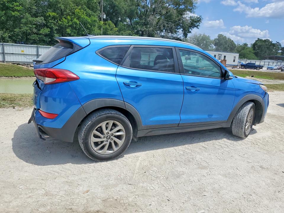 2016 Hyundai Tucson VIN KM8J33A22GU144001 COPART salvage auction — REAR END, Fl - Cert Of Title Slvg Rebuildable, sold $1,550 on 2026-07-14 (photo 3)
