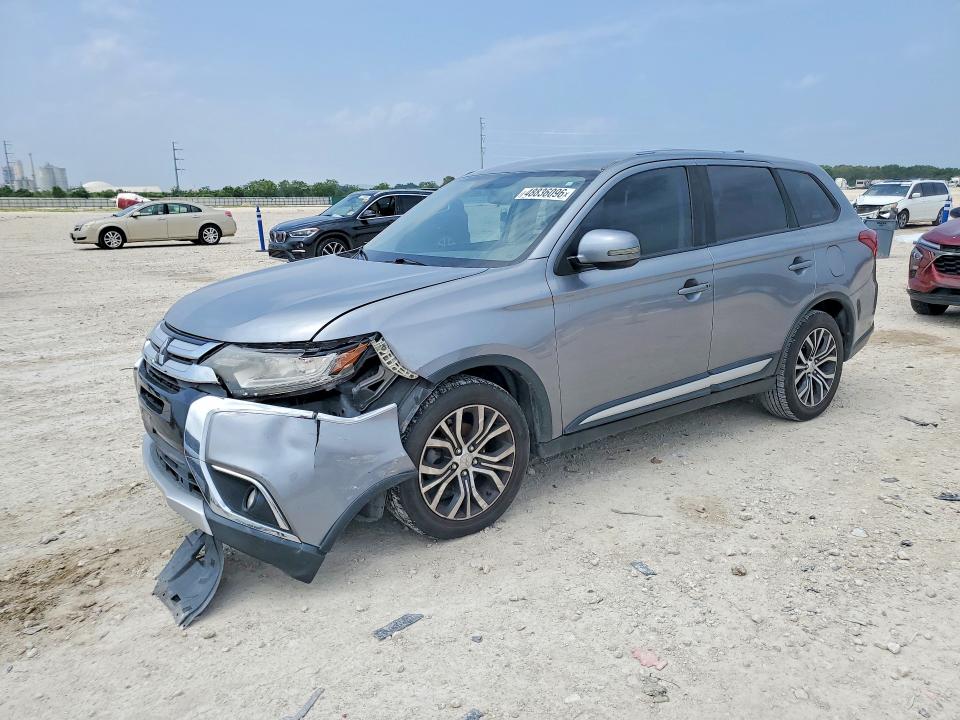 2017 Mitsubishi Outlander VIN JA4AD3A30HZ059652 COPART salvage auction — FRONT END, Tx - Salvage Vehicle Title, sold $2,500 on 2026-07-09 (photo 1)