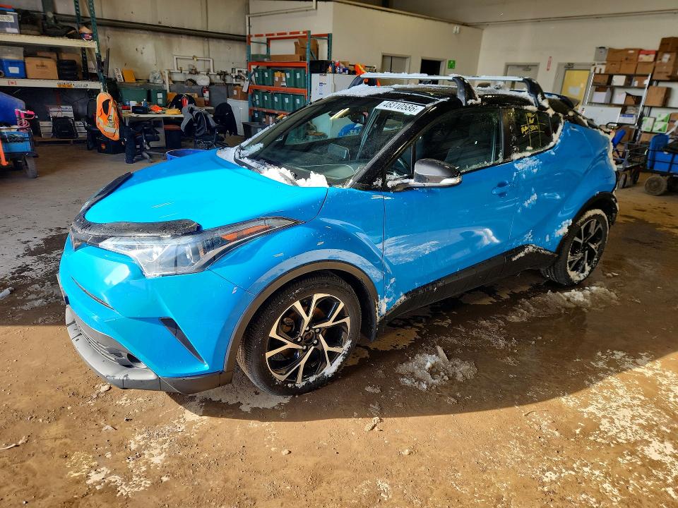 2019 Toyota C-hr VIN NMTKHMBX0KR068770 COPART salvage auction — REAR END, Salvage Title, sold $600 on 2026-07-23 (photo 1)