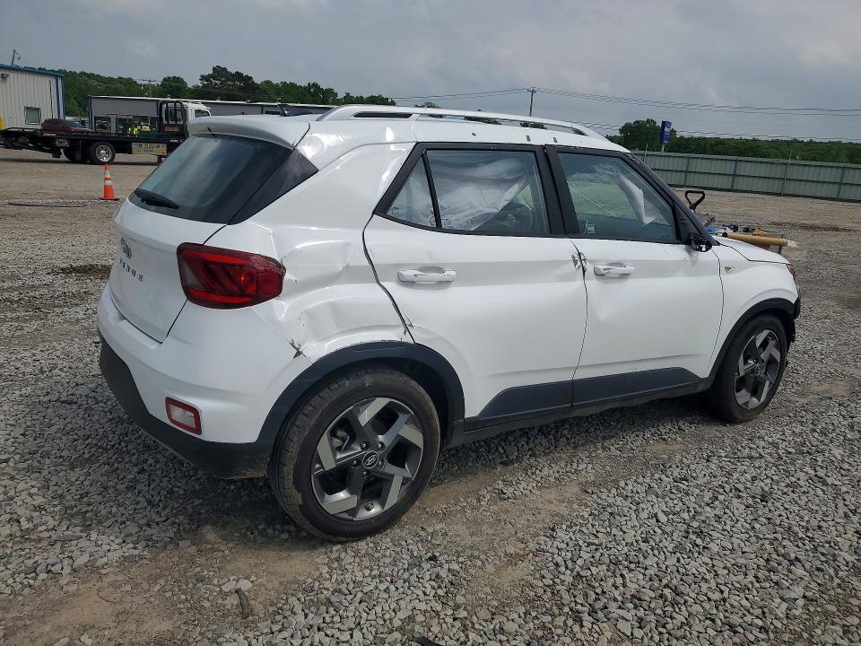 2021 Hyundai Venue VIN KMHRC8A39MU071293 COPART salvage auction — FRONT END, Ar - Cert Of Title-Salvage, sold $1,900 on 2026-07-06 (photo 3)