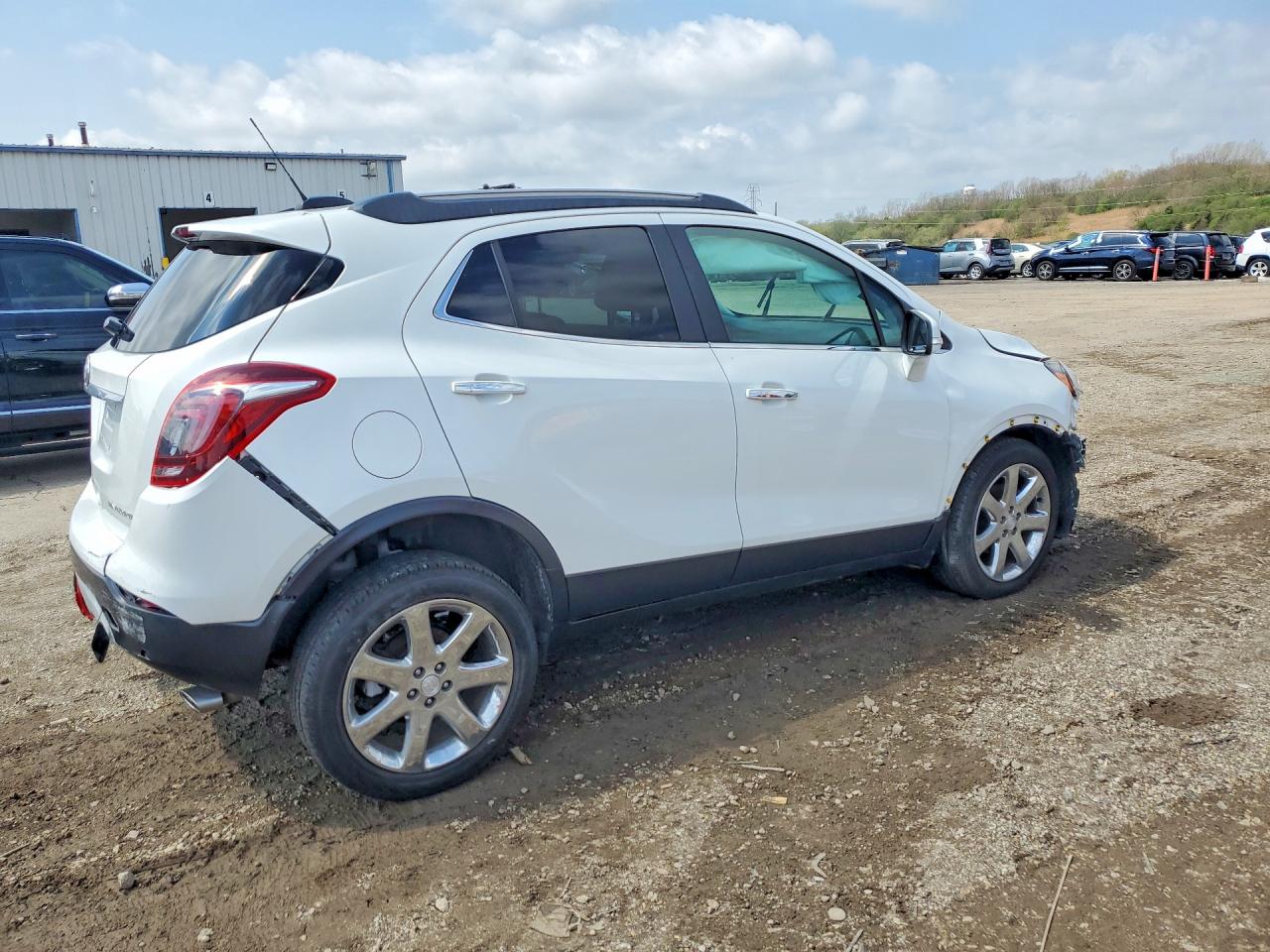 2019 Buick Encore VIN KL4CJCSB9KB711563 COPART salvage auction — Front End, Sc - Salvage Title, sold $575 on 2026-07-10 (photo 3)
