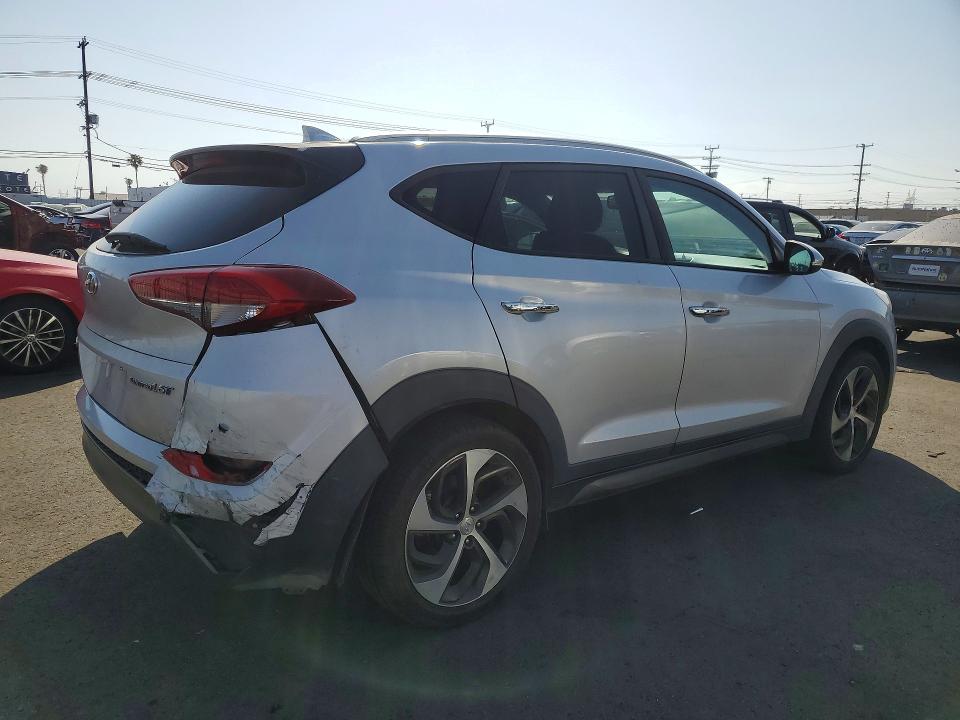2016 Hyundai Tucson VIN KM8J33A25GU155073 COPART salvage auction — REAR END, Salvage Title, sold $2,200 on 2026-07-22 (photo 3)