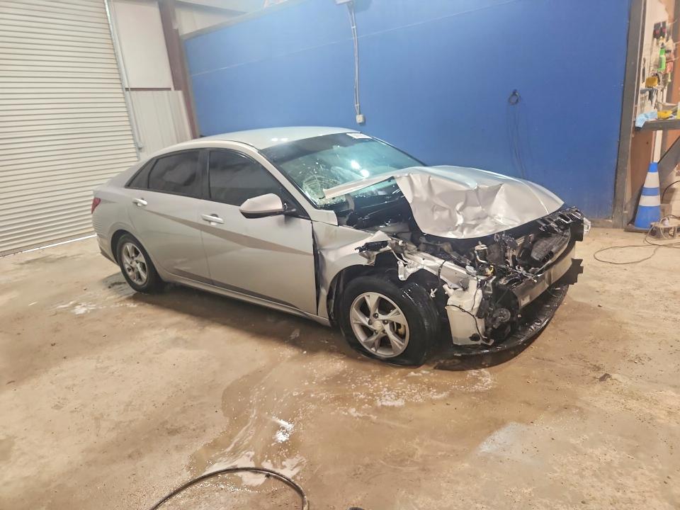2021 Hyundai Elantra VIN 5NPLL4AG4MH016024 COPART salvage auction — FRONT END, Nc - Certificate Of Title, sold $1,950 on 2026-07-22 (photo 4)
