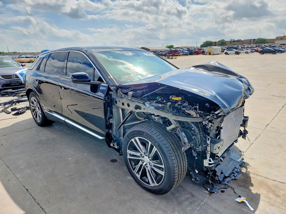 2026 Cadillac Lyriq VIN 1GYKPRRK8TZ300103 COPART salvage auction — FRONT END, Tx - Certificate Of Title, sold $16,200 on 2026-08-13 (photo 4)