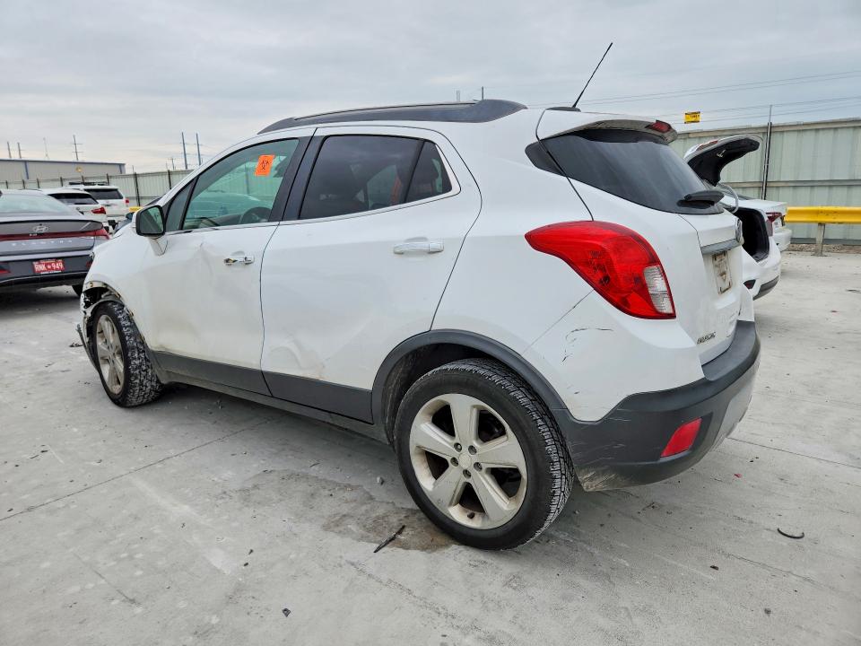2016 Buick Encore VIN KL4CJCSB0GB546056 COPART salvage auction — FRONT END, Tx - Salvage Vehicle Title, sold $150 on 2026-07-28 (photo 2)
