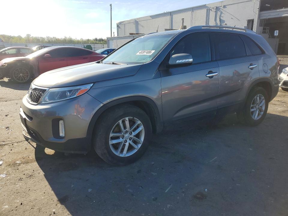 2015 Kia Sorento VIN 5XYKT3A67FG660334 COPART salvage auction — FRONT END, Salvage Title, sold $1,050 on 2026-07-15 (photo 1)