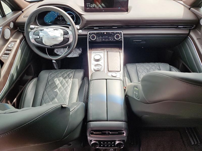 2023 Genesis Gv80 VIN KMUHCESC5PU143279 COPART salvage auction — FRONT END, Ga - Cert Of Title-Salvage, sold $13,300 on 2026-07-07 (photo 8)