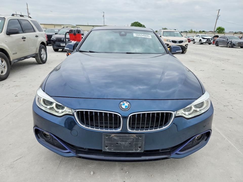 2017 BMW 4er VIN WBA4R7C31HK896439 COPART salvage auction — HAIL, Tx - Certificate Of Title, sold $300 on 2026-07-31 (photo 5)