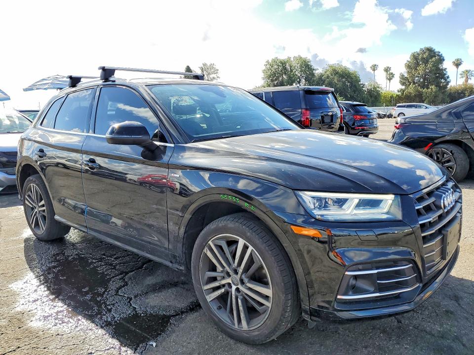 2020 Audi Q5 VIN WA1E2AFY1L2070077 COPART salvage auction — SIDE, Ca - Salvage Certificate, sold $13,200 on 2026-07-07 (photo 4)