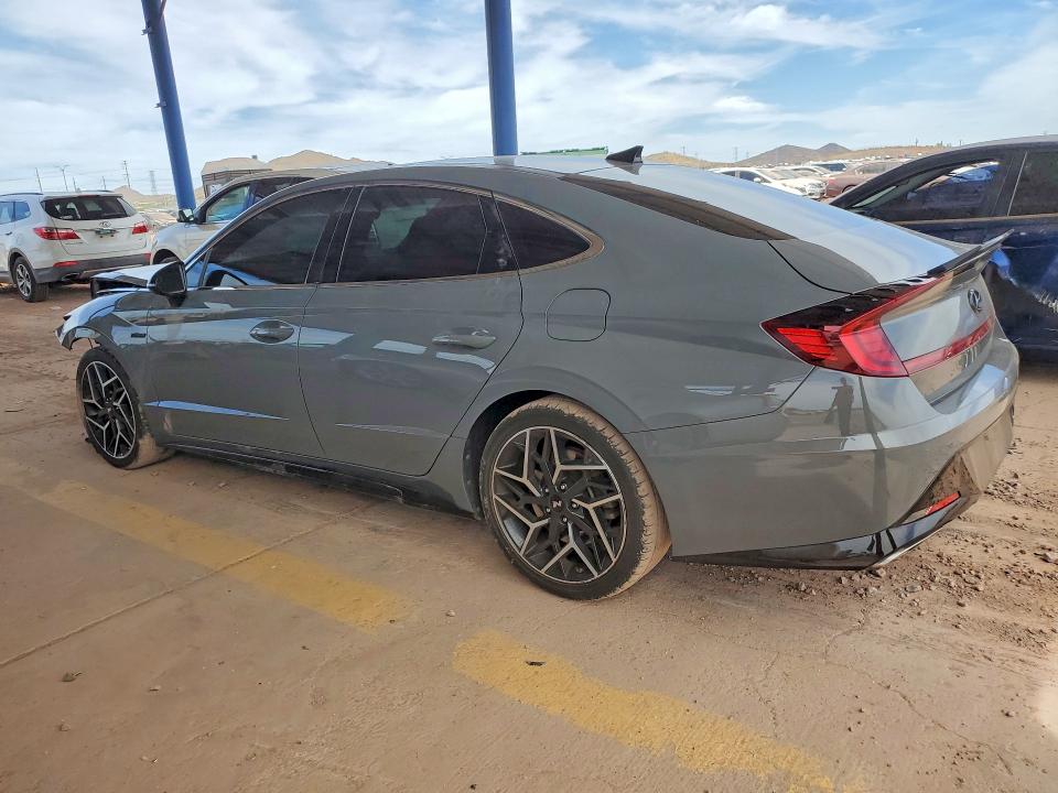 2021 Hyundai Sonata VIN 5NPEK4JC5MH105867 COPART salvage auction — FRONT END, AZ, sold $4,250 on 2026-07-16 (photo 2)