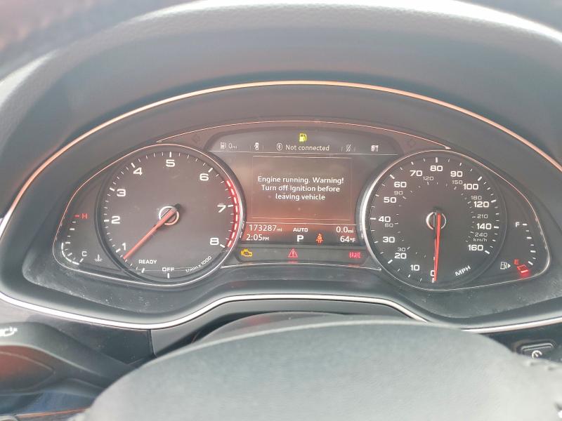 2017 Audi Q7 VIN WA1LAAF78HD004316 COPART salvage auction — MINOR DENT/SCRATCHES, Ma - Certificate Of Title (P), sold $5,700 on 2026-07-29 (photo 9)