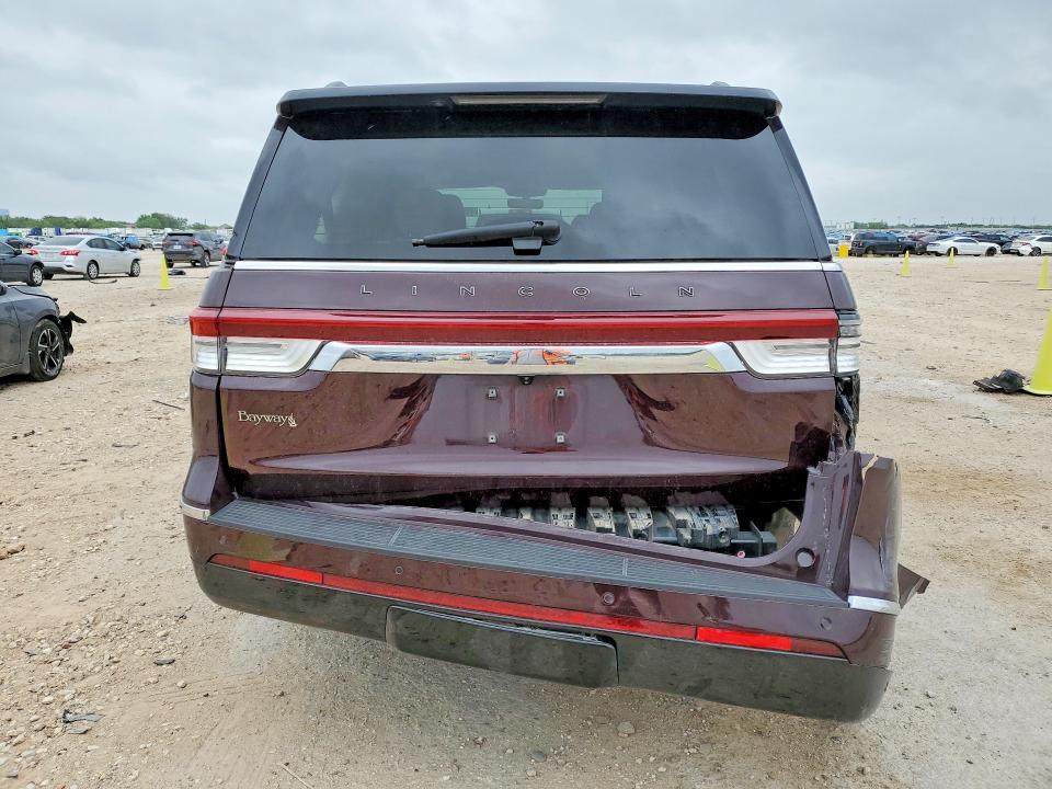 2024 Lincoln Navigator VIN 5LMJJ3TG3REL07604 COPART salvage auction — ALL OVER, Tx - Salvage Vehicle Title, sold $19,000 on 2026-07-23 (photo 6)