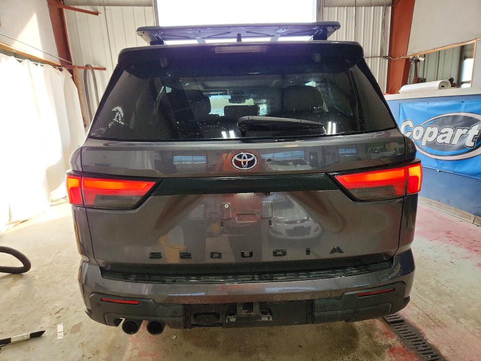 2023 Toyota Sequoia VIN 7SVAAABA1PX015207 COPART salvage auction — VANDALISM, VA - CERT OF TITLE - SALVAGE, sold $32,500 on 2026-07-27 (photo 6)