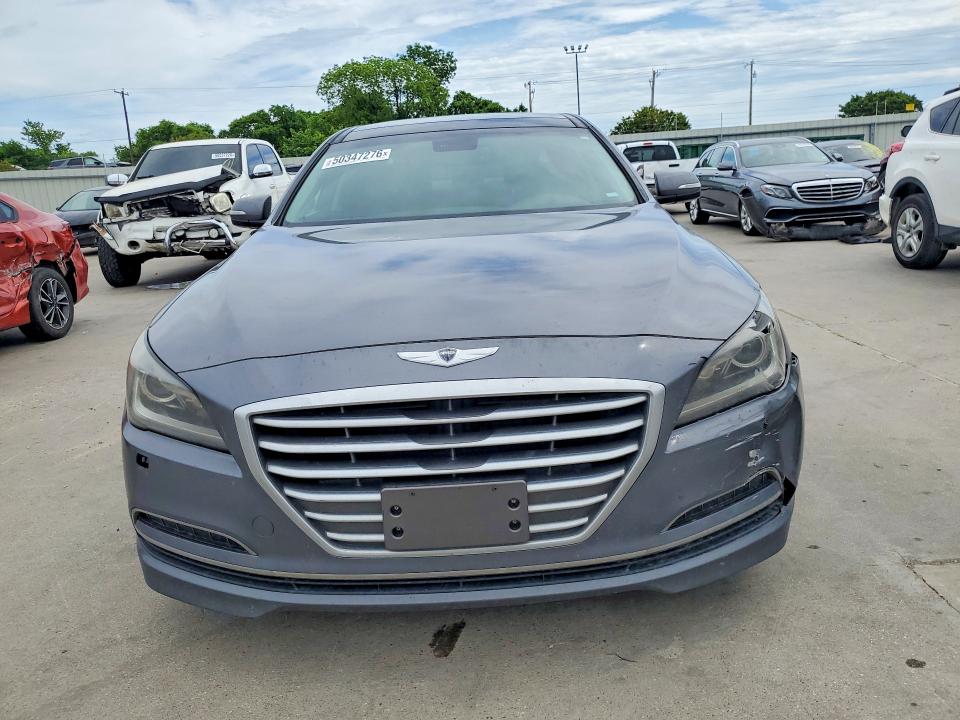 2015 Hyundai Genesis VIN KMHGN4JE6FU070603 COPART salvage auction — REAR END, Tx - Salvage Vehicle Title, sold $1,950 on 2026-07-27 (photo 5)