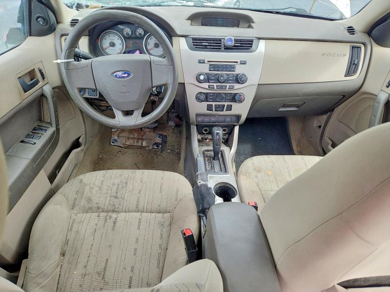 2008 Ford Focus VIN 1FAHP35N48W116059 COPART salvage auction — FRONT END, Ca - Salvage Certificate, sold $175 on 2026-07-08 (photo 8)