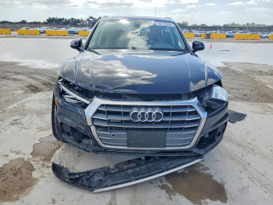2018 Audi Q5 VIN WA1BNAFY0J2216590 COPART salvage auction — FRONT END, Fl - Cert Of Title Slvg Rebuildable, sold $5,700 on 2026-07-08 (photo 5)