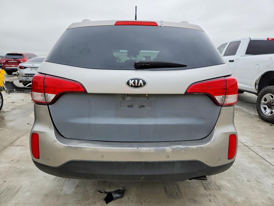 2015 Kia VIN 5XYKT3A60FG632651 COPART salvage auction — FRONT END, Tx - Salvage Vehicle Title, sold $850 on 2026-07-07 (photo 6)