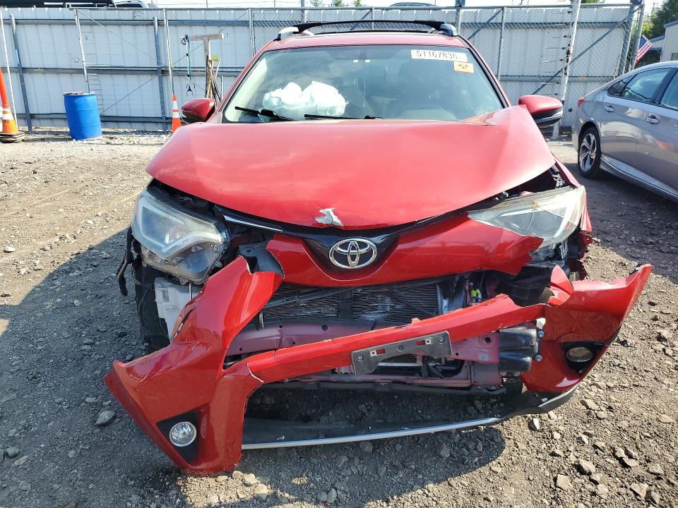 2016 Toyota Rav 4 VIN JTMWFREV9GJ064415 COPART salvage auction — FRONT END, Md - Cert Of Salvage > 75% Damage, sold $2,450 on 2026-07-20 (photo 5)
