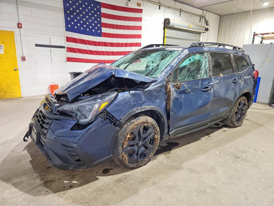 2023 Subaru Ascent VIN 4S4WMAHD5P3463333 COPART salvage auction — FRONT END, Ma - Cert Of Title-Salvage, sold $2,800 on 2026-07-02 (photo 1)