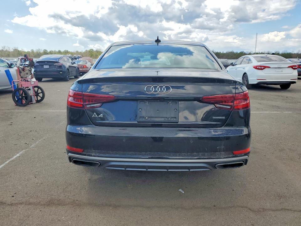 2019 Audi A4 VIN WAUENAF4XKN005362 COPART salvage auction — FRONT END, Ny - Mv907A-Parts Only, sold $3,150 on 2026-08-24 (photo 6)