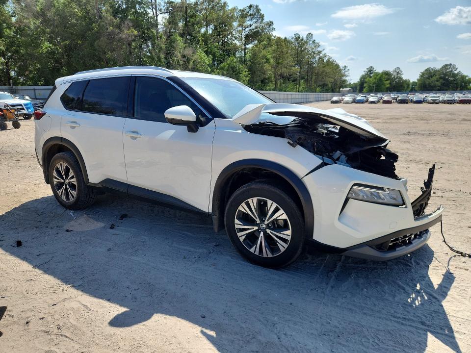 2021 Nissan Rogue VIN JN8AT3BA3MW000391 COPART salvage auction — FRONT END, Salvage Title, sold $2,550 on 2026-07-17 (photo 4)