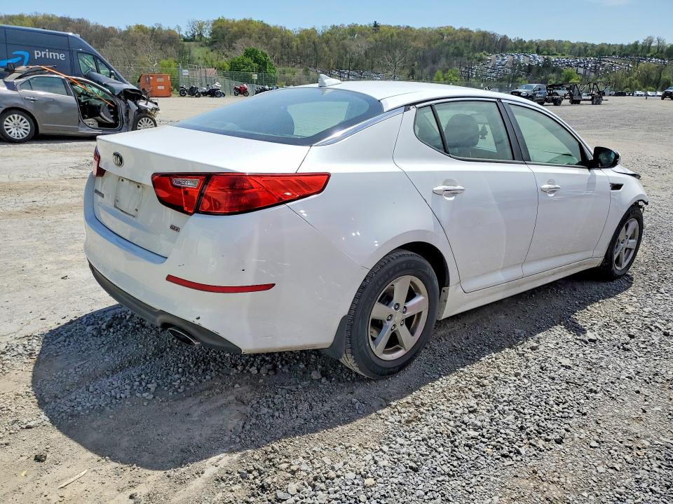 2015 Kia VIN 5XXGM4A7XFG456732 COPART salvage auction — FRONT END, Md - Cert Of Salvage > 75% Damage, sold $600 on 2026-07-03 (photo 3)