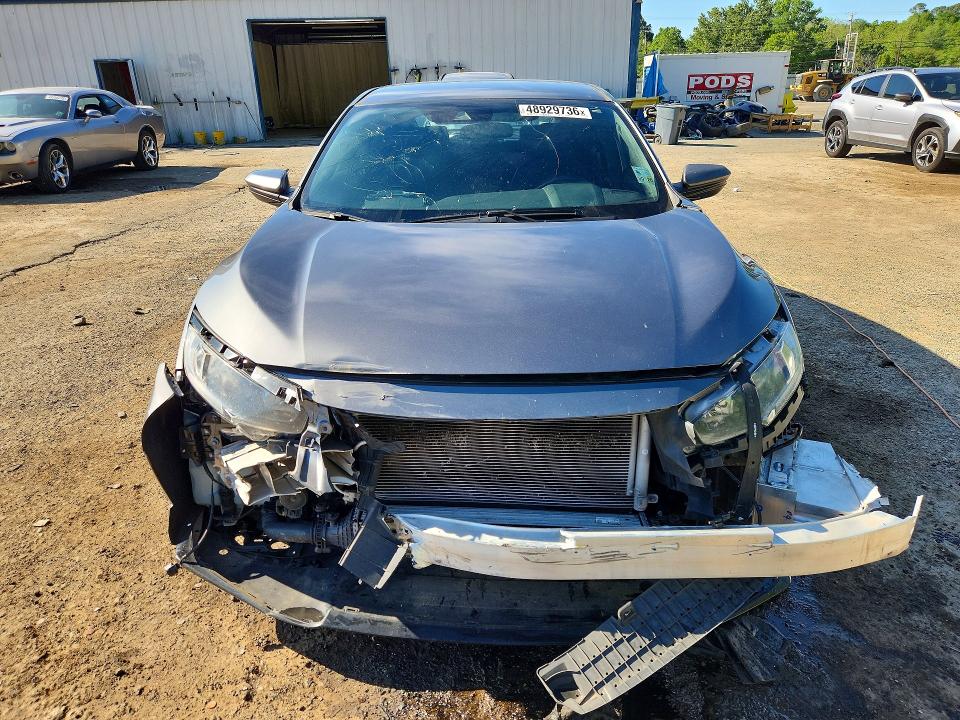 2021 Honda Civic VIN SHHFK7H42MU219553 COPART salvage auction — FRONT END, LA - CERT OF TITLE-SALVAGE, sold $3,750 on 2026-07-16 (photo 5)