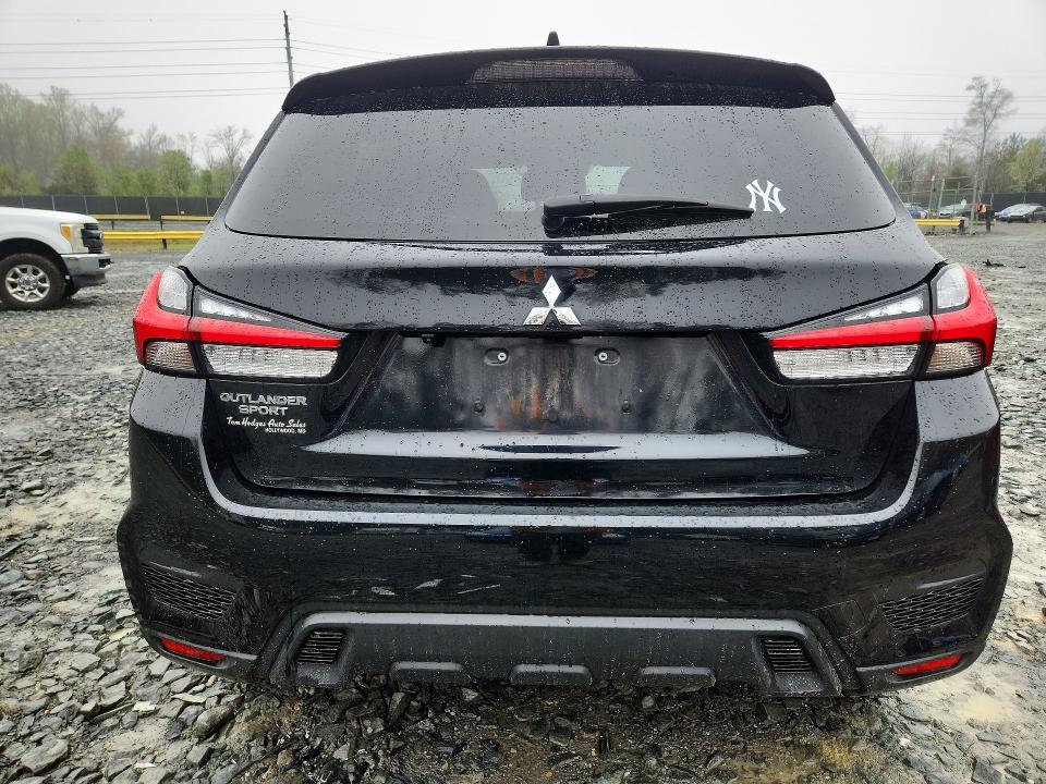 2022 Mitsubishi Outlander VIN JA4APUAU7NU016554 COPART salvage auction — FRONT END, Md - Cert Of Salvage > 75% Damage, sold $3,350 on 2026-07-10 (photo 6)