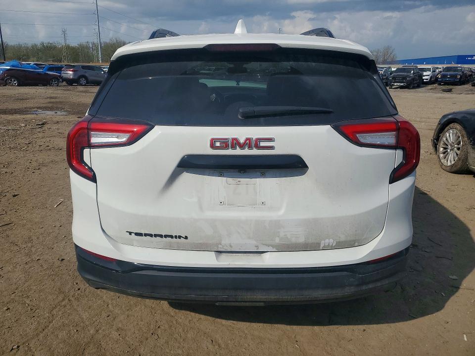 2024 Gmc Terrain VIN 3GKALVEG4RL160580 COPART salvage auction — FRONT END, Mi - Certificate Of Title, sold $9,400 on 2026-07-02 (photo 6)