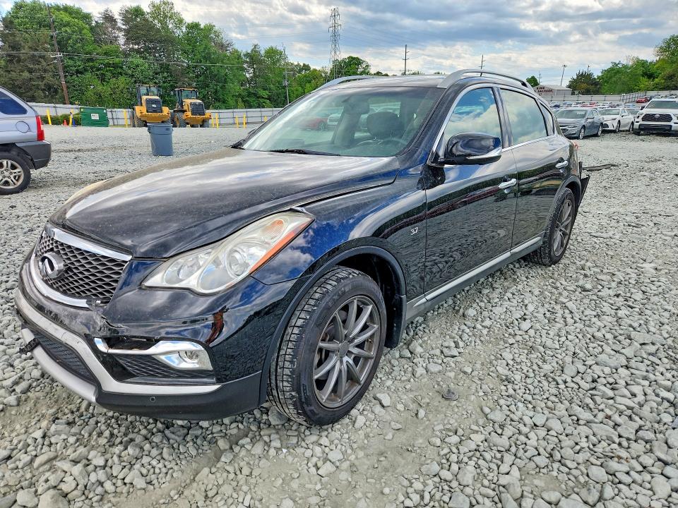 2016 Infiniti Qx50 VIN JN1BJ0RR8GM265889 COPART salvage auction — REAR END, NC - SALVAGE CERTIFICATE OF TITLE, sold $250 on 2026-07-15 (photo 1)