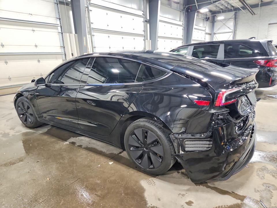 2025 Tesla Model 3 VIN 5YJ3E1EA1SF014029 COPART salvage auction — REAR END, Mn - Cert Of Title-Salvage, sold $11,600 on 2026-07-02 (photo 2)