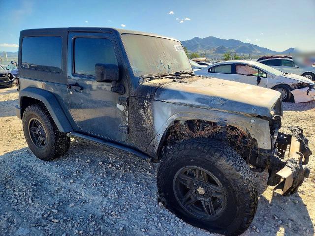 2016 Jeep Wrangler / VIN 1C4AJWAG7GL191005 COPART salvage auction — BURN, Tx - Salvage Vehicle Title, sold $1,300 on 2026-07-10 (photo 4)