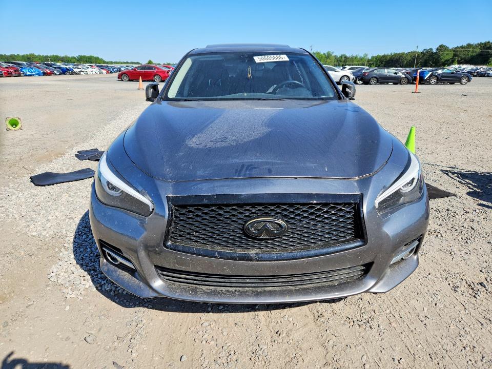 2017 Infiniti Q50 VIN JN1EV7AP8HM734257 COPART salvage auction — MINOR DENT/SCRATCHES, Nc - Salvage Cert-Rebuilt, sold $3,800 on 2026-07-20 (photo 5)