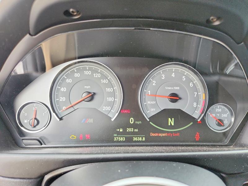 2020 BMW M4 VIN WBS3S7C03LFH08994 COPART salvage auction — FRONT END, ID - SALVAGE CERTIFICATE OF TITLE, sold $36,250 on 2026-07-09 (photo 9)