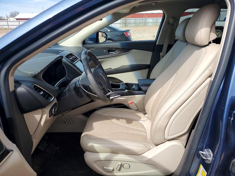2018 Lincoln Mkx VIN 2LMPJ8LRXJBL41944 COPART salvage auction — FRONT END, Sd - Cert Of Title-Salvage, sold $250 on 2026-07-14 (photo 7)